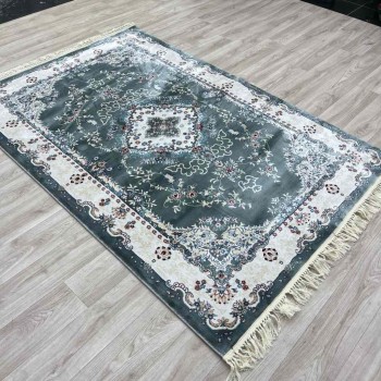 سجاد تركي سوبر اصفهان C709A لون رصاصي مقاس 250*350