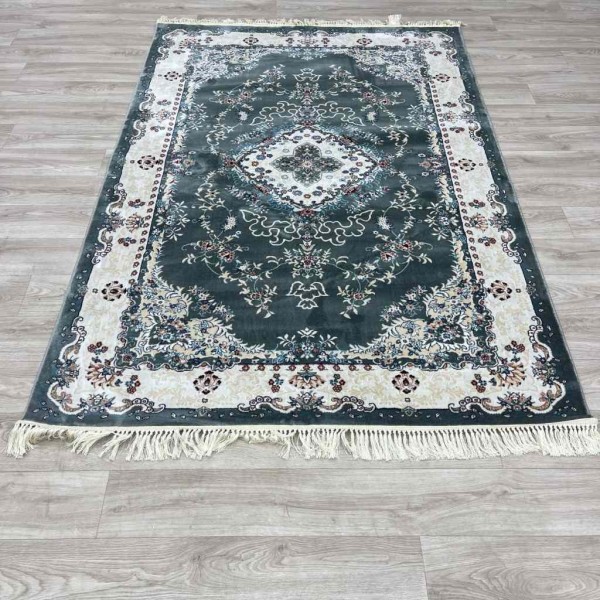 سجاد تركي سوبر اصفهان C709A لون رصاصي مقاس 200*300