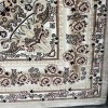 سجاد تركي سوبر مليون 3658D لون كريم مقاس 150*220
