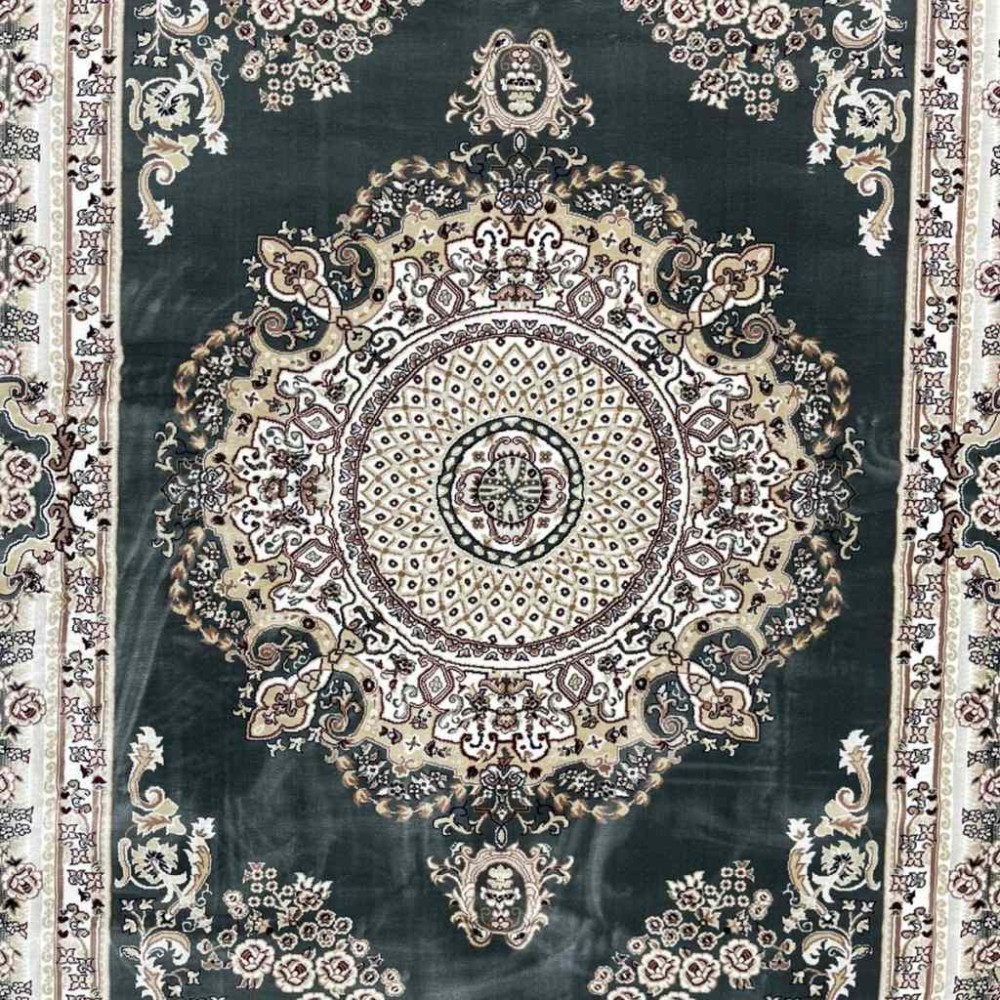 سجاد تركي سوبر مليون 3658D لون رصاصي مقاس 400*600