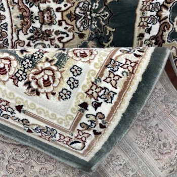 سجاد تركي سوبر مليون 3658D لون رصاصي مقاس 250*350