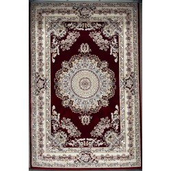 سجاد تركي سوبر مليون 3658D لون عنابي مقاس 400*600