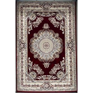 سجاد تركي سوبر مليون 3658D لون عنابي مقاس 500*600