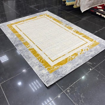 سجاد تركي لوتس 18564 ذهبي