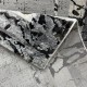 سجاد تركي لوتس 18564 رصاصي غامق