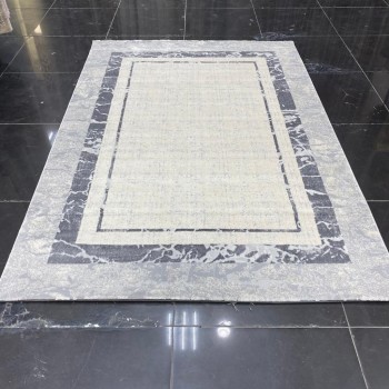 سجاد تركي لوتس 18564 رصاصي فاتح