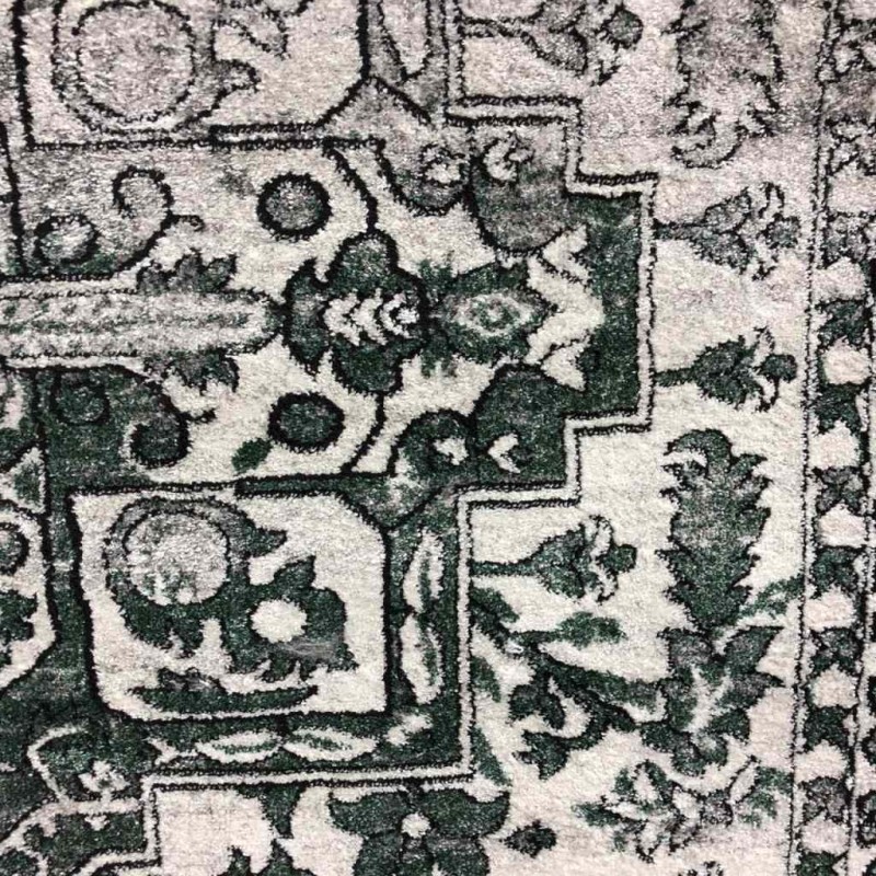 سجاد تركي فيرونا 42 رصاصي مع اخضر