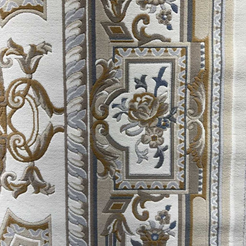 سجاد تركي اندلس J687AF كريم بني مقاس 50*80