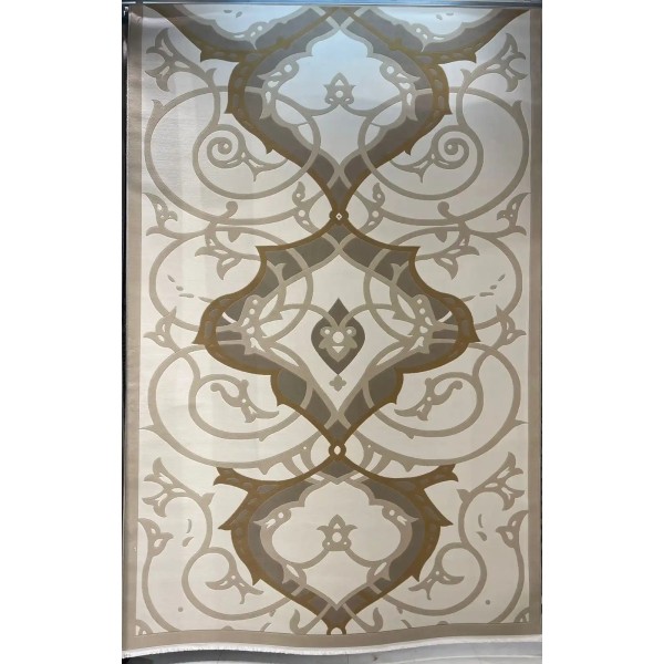 سجاد تركي اندلس J341CC بني دائري مقاس 150*150