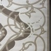 سجاد تركي اندلس J341CC كريم بيج دائري مقاس 150*150