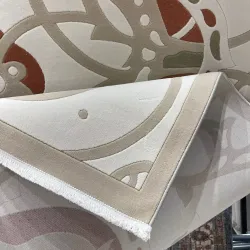 سجاد تركي اندلس J341CC كريم تيرا مقاس 400*500