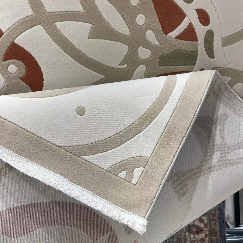 سجاد تركي اندلس J341CC كريم تيرا مقاس 300*500
