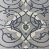 سجاد تركي اندلس J341CC رصاصي دائري مقاس 150*150