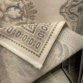 سجاد تركي اندلس J603AG كريم بيج مقاس 100*300