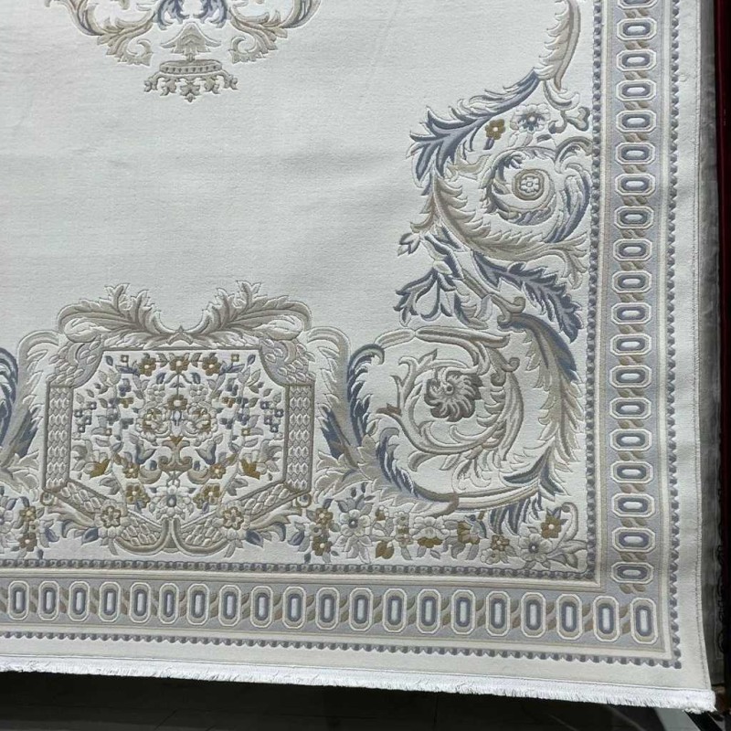 سجاد تركي اندلس J603AG كريم بيج مقاس 100*300