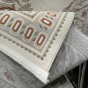 سجاد تركي اندلس J603AG كريم تيرا مقاس 200*200