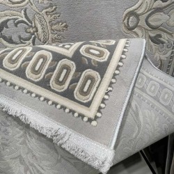 سجاد تركي اندلس J603AG رصاصي مقاس 50*80