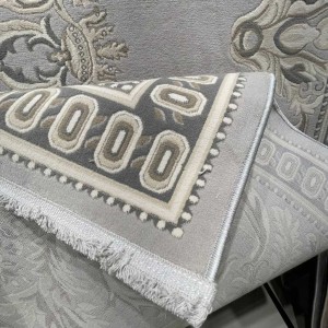 سجاد تركي اندلس J603AG رصاصي مقاس 200*200