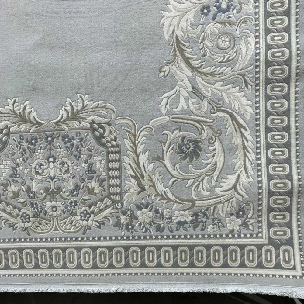 سجاد تركي اندلس J603AG رصاصي مقاس 150*220