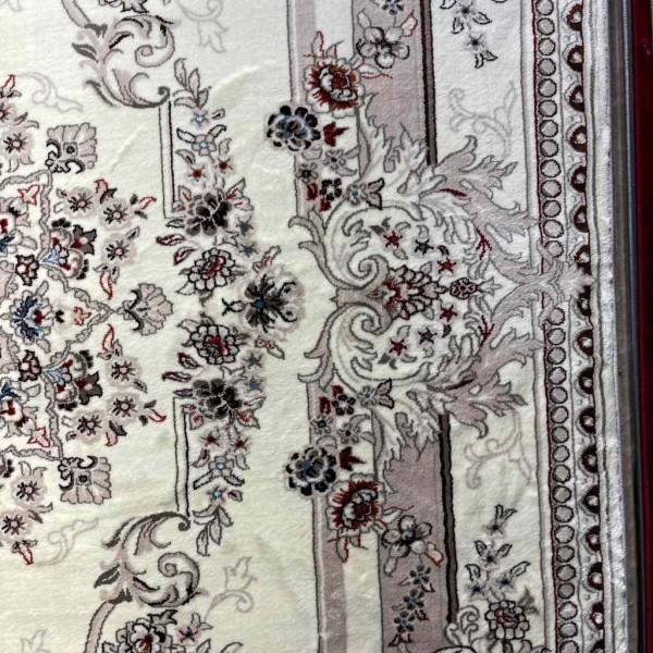 سجاد تركي حرير N232A كريم مقاس 400*500