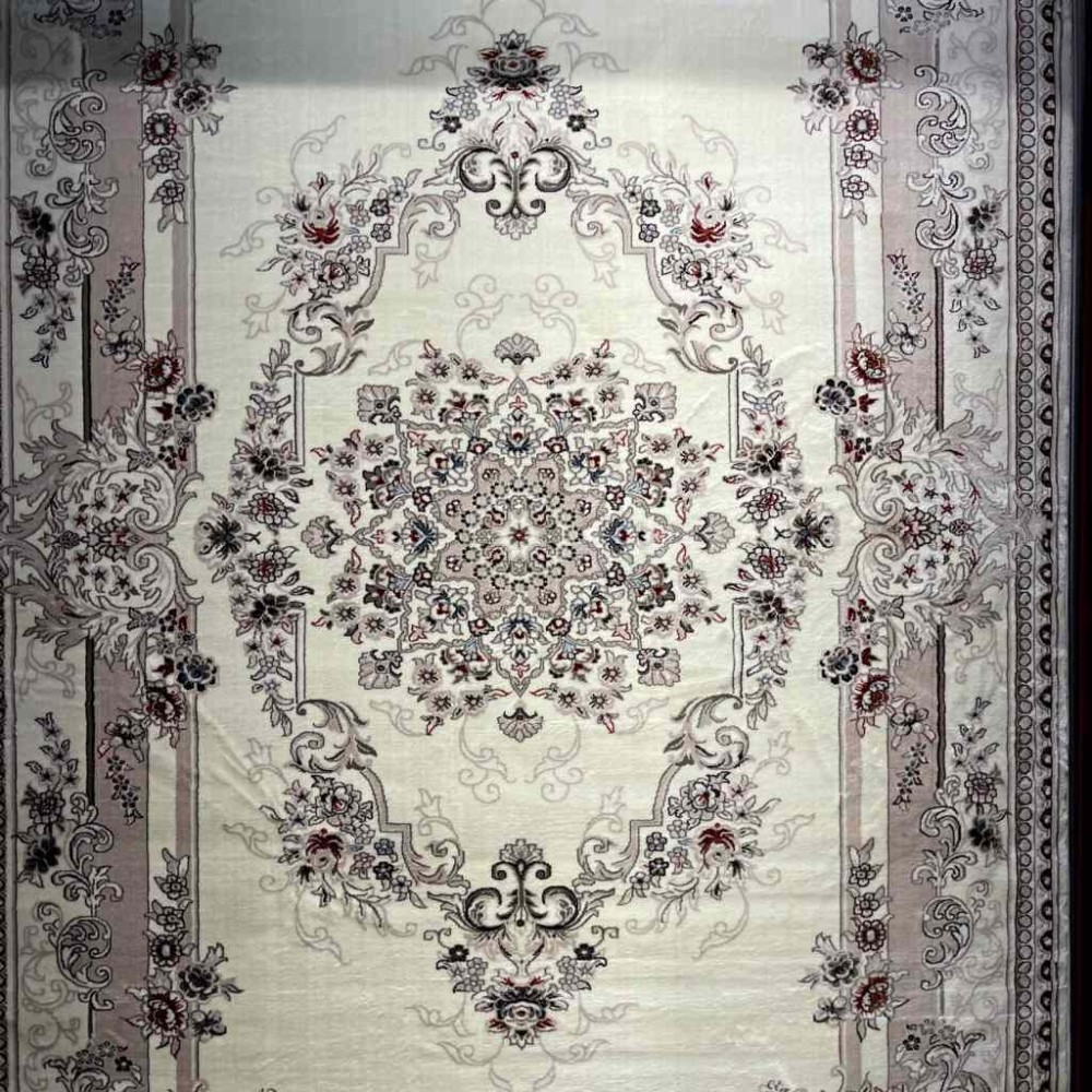 سجاد تركي حرير N232A كريم مقاس 400*600