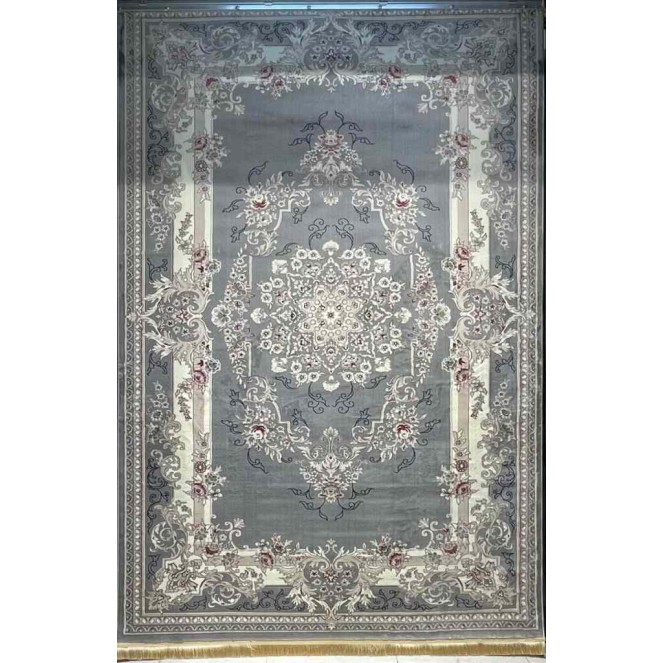 سجاد تركي حرير N232A رصاصي مقاس 400*600 سجاد تركي حرير N232A رصاصي مقاس 400*600