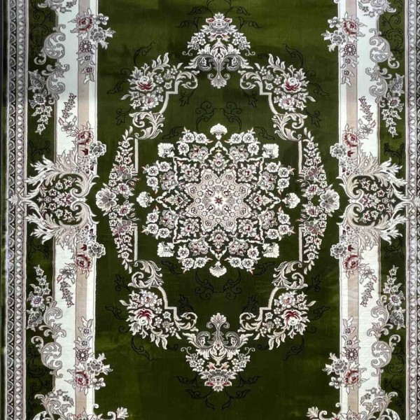 سجاد تركي حرير N232A اخضر مقاس 300*500