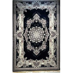 سجاد تركي حرير N232A كحلي مقاس 50*80