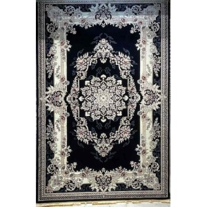 سجاد تركي حرير N232A كحلي مقاس 50*80