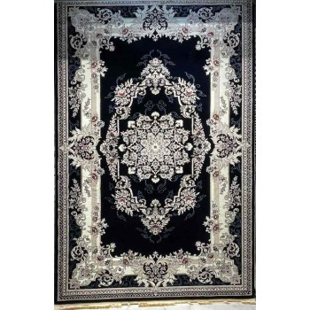 سجاد تركي حرير N232A كحلي مقاس 50*80