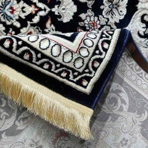 سجاد تركي حرير N232A كحلي مقاس 80*150 سجاد تركي حرير N232A كحلي مقاس 80*150