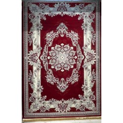سجاد تركي حرير N232A احمر مقاس 50*80
