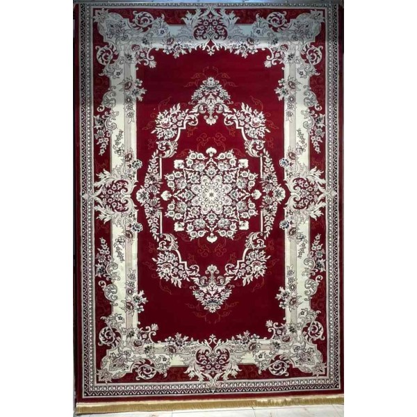 سجاد تركي حرير N232A احمر مقاس 80*150