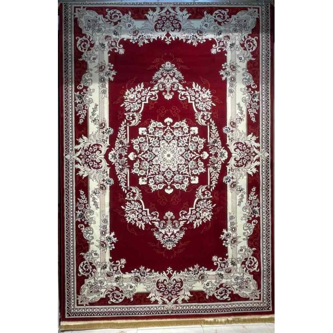 سجاد تركي حرير N232A احمر مقاس 250*350 سجاد تركي حرير N232A احمر مقاس 250*350