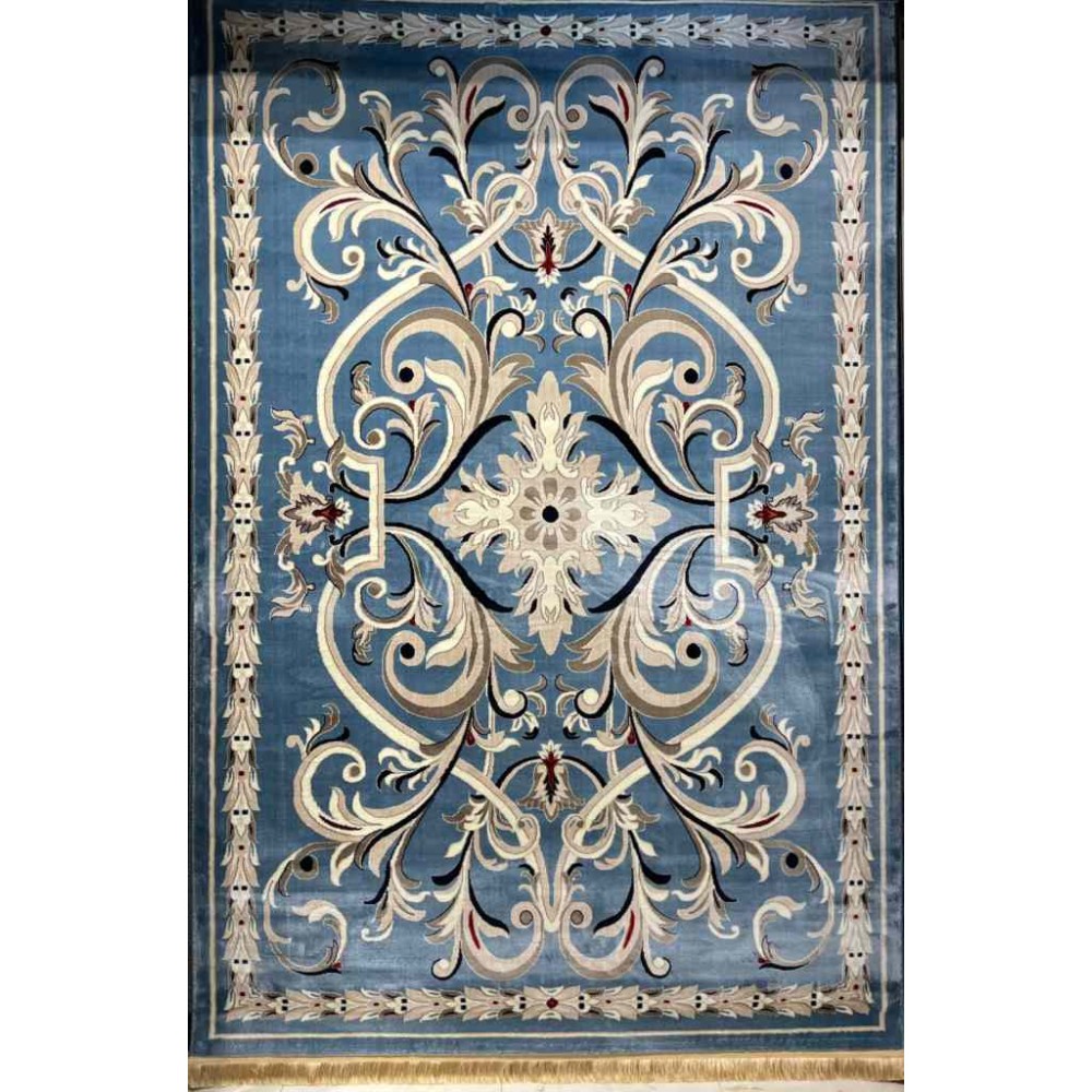 سجاد تركي حرير EH94A سماوي مقاس 50*80