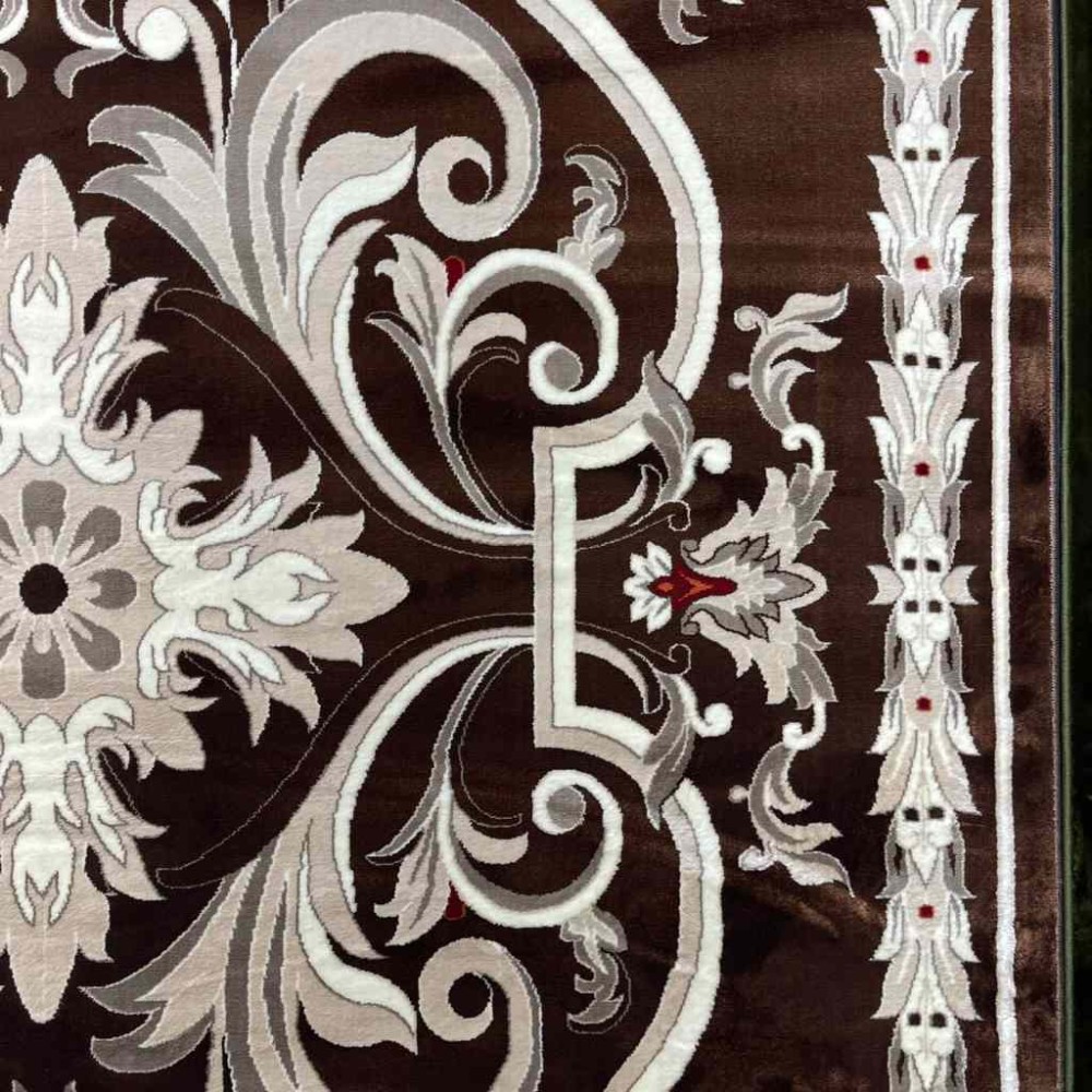 سجاد تركي حرير EH94A بني مقاس 400*600