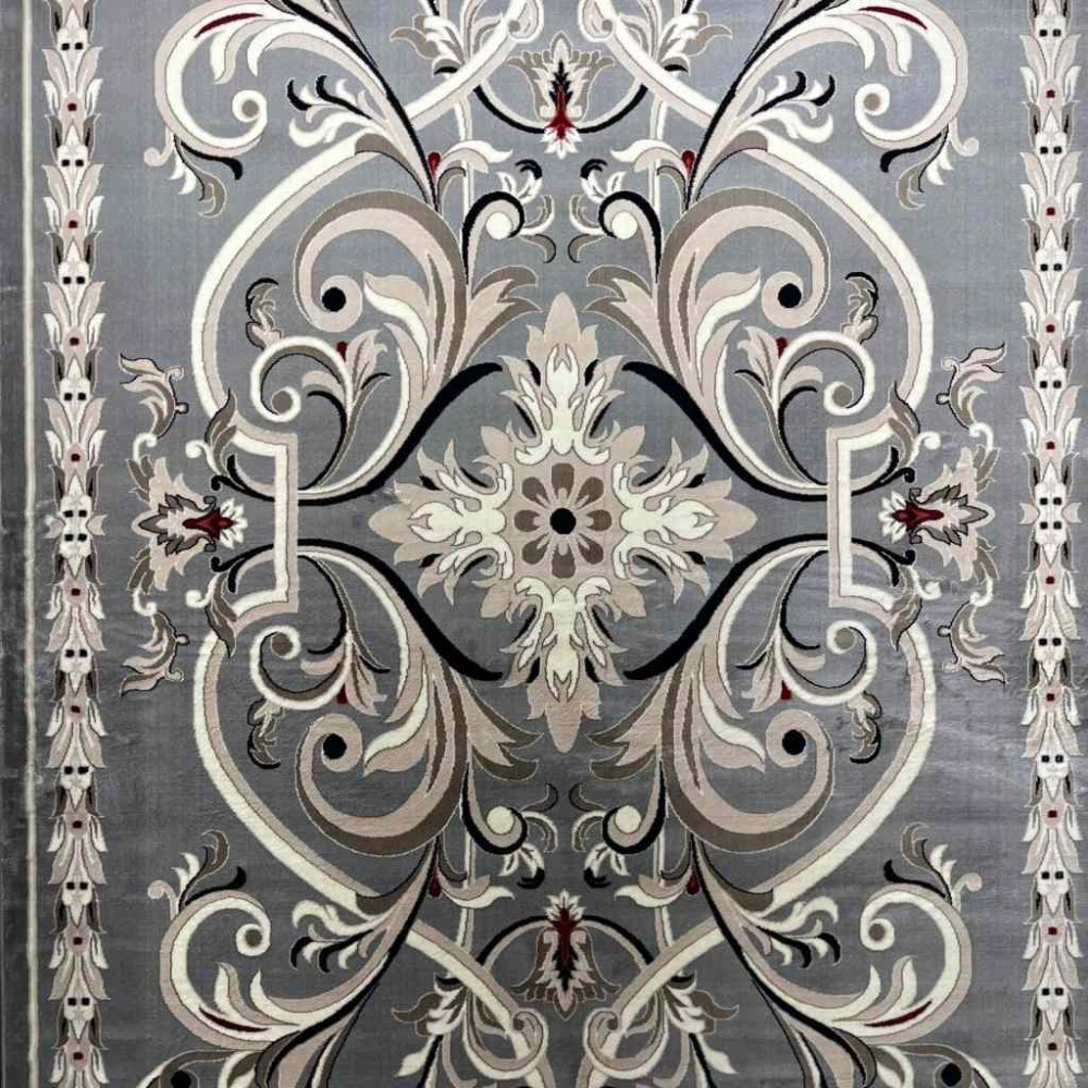 سجاد تركي حرير EH94A رصاصي مقاس 400*500