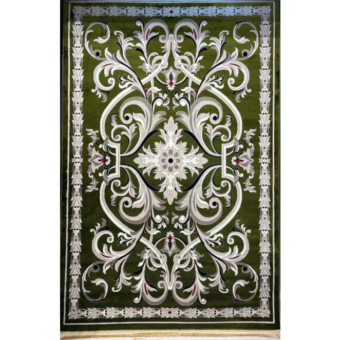 سجاد تركي حرير EH94A اخضر مقاس 300*400 سجاد تركي حرير EH94A اخضر مقاس 300*400