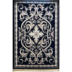 سجاد تركي حرير EH94A كحلي مقاس 50*80