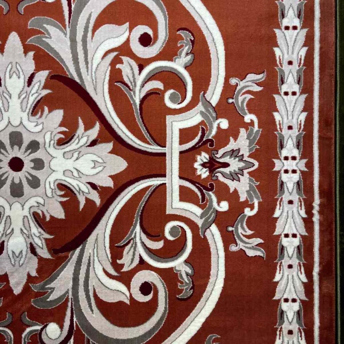 سجاد تركي حرير EH94A اورنج مقاس 250*350