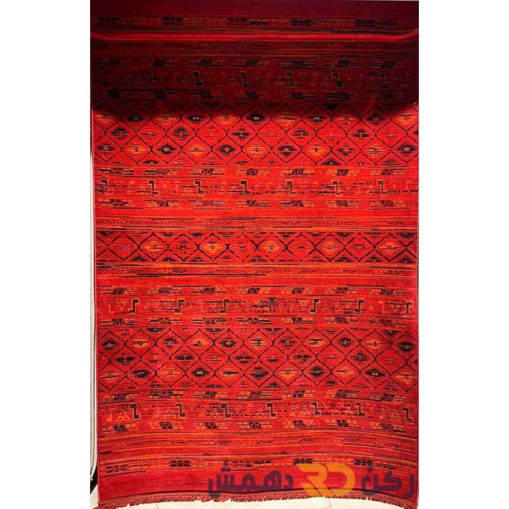 سجاد تركي هيرات 02279A احمر مقاس 100*400