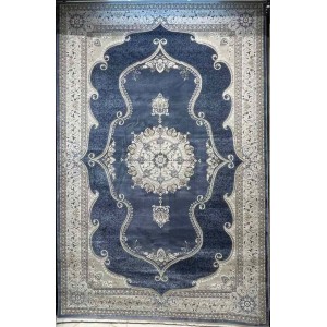 سجاد تركي قوقاز 01013E سماوي مقاس 300*400