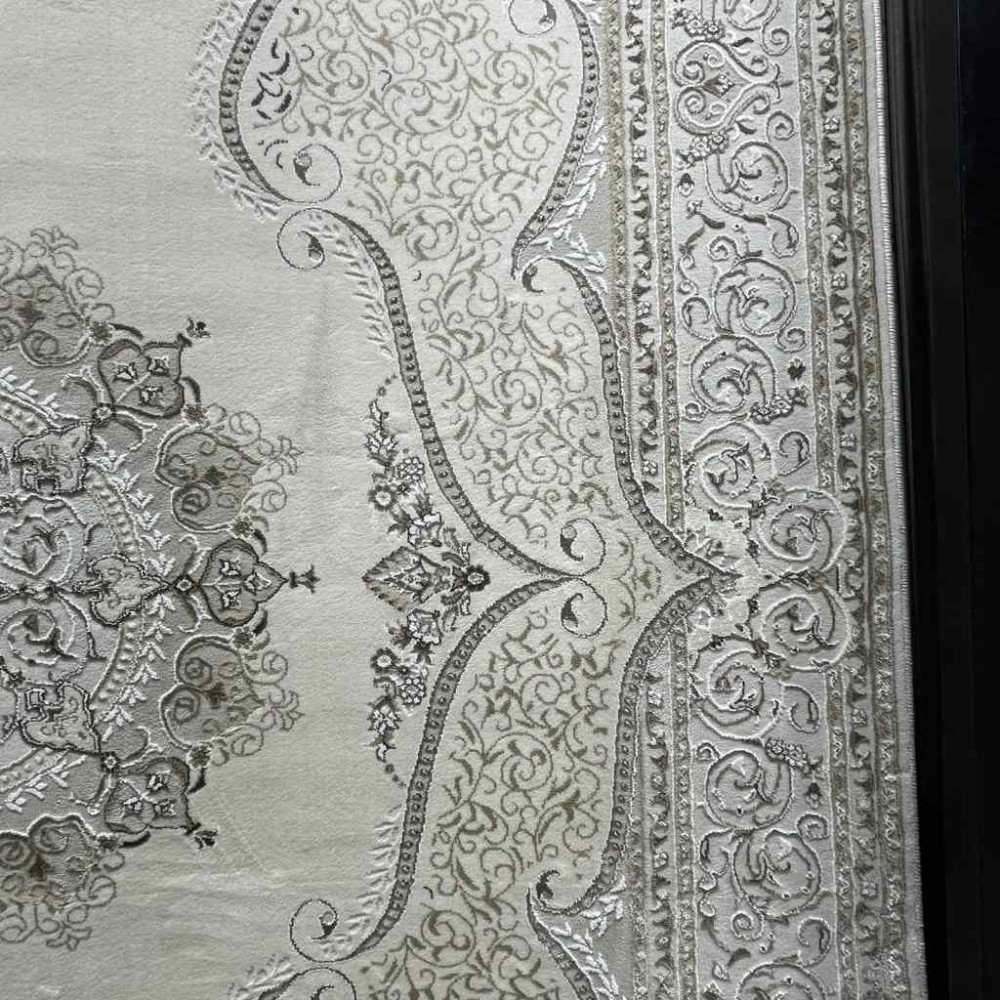 سجاد تركي قوقاز 01013E كريم مقاس 80*150