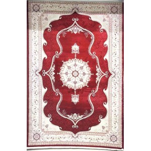 سجاد تركي قوقاز 01013E احمر مقاس 50*80