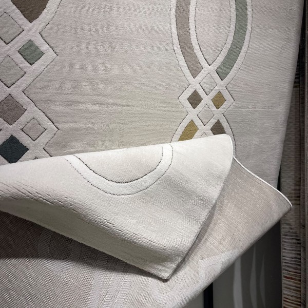 سجاد الهبه تركي ليديا N0516A كريم اخضر مقاس 300*400