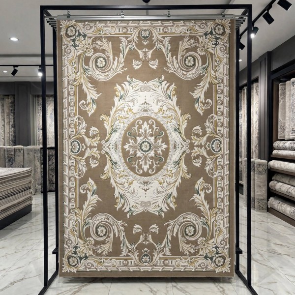 سجاد الهبه تركي ليديا N0332C بيج مقاس 50*80