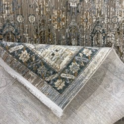 سجاد بوهيمي تركي مراكش P0119A بيج كريم مقاس 150*220