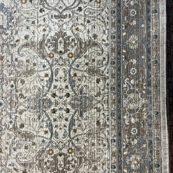 سجاد بوهيمي تركي مراكش OM24KC بيج ابيض مقاس 120*170