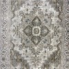 سجاد بوهيمي تركي مراكش F0560A اخضر ابيض مقاس 120*170