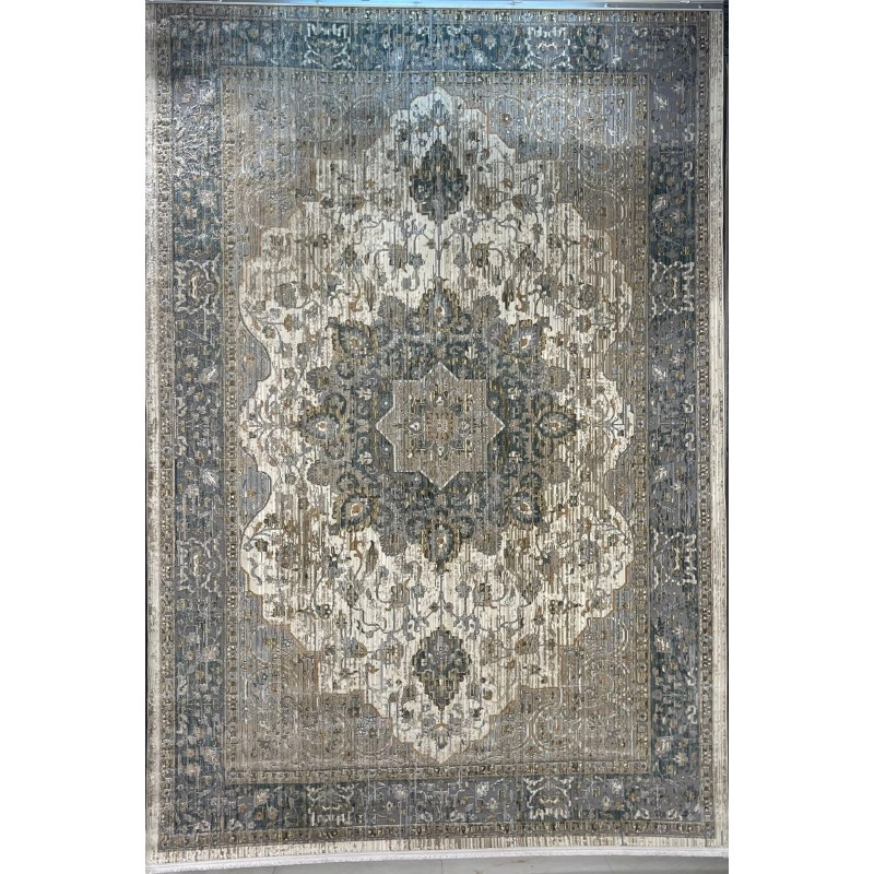 سجاد بوهيمي تركي مراكش X0750A ابيض رصاصي مقاس 120*170 سجاد بوهيمي تركي مراكش X0750A ابيض رصاصي مقاس 120*170